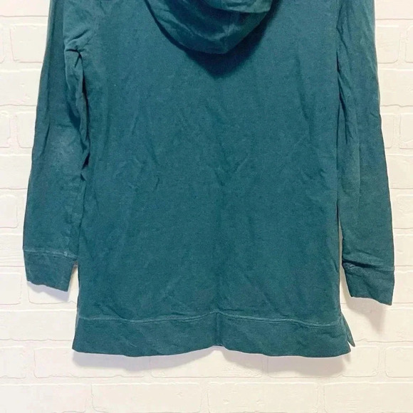Cabi Womens Stretch Long Sleeve Pullover No Sweat Hoodie Teal Green Small - Picture 6 of 8